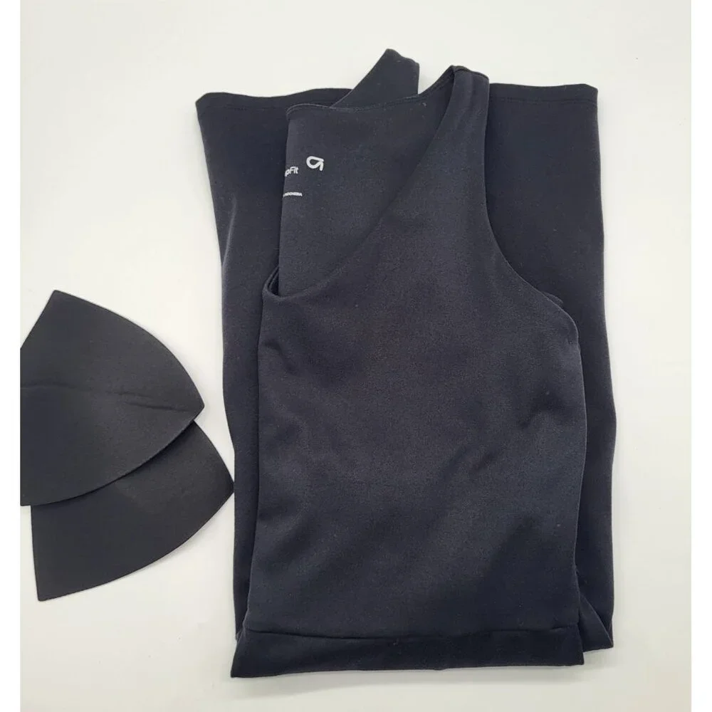 GapFit Womens SZ M Active Sleeveless Tank Dress Built In Shorts Tennis Fitness - Picture 9 of 10